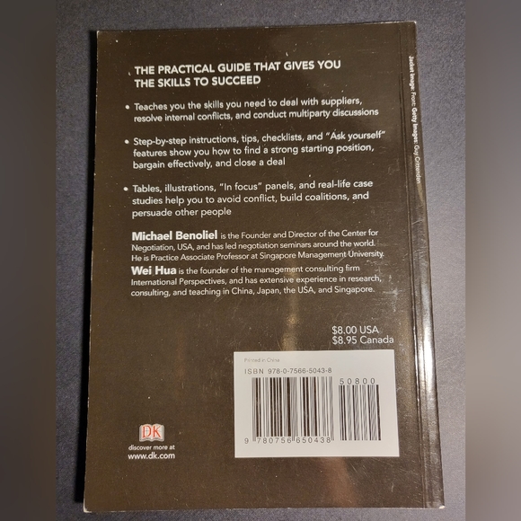 NEGOTIATING - Softcover book - Picture 3 of 3